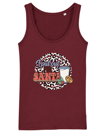 I PUT OUT FOR SANTA Burgundy