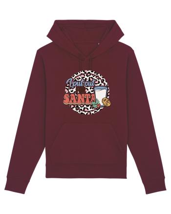 I PUT OUT FOR SANTA Burgundy