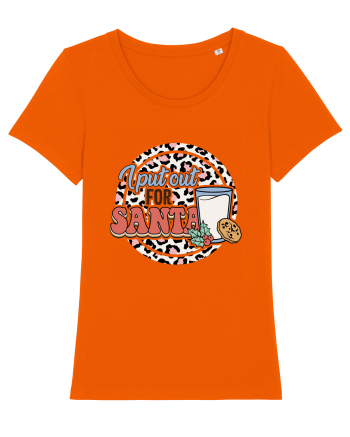 I PUT OUT FOR SANTA Bright Orange