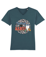 I PUT OUT FOR SANTA Tricou mânecă scurtă guler V Bărbat Presenter