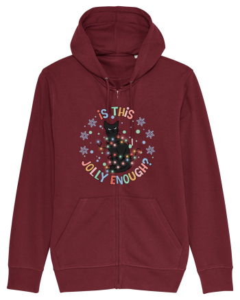 IS THIS JOLLY ENOUGH? Burgundy