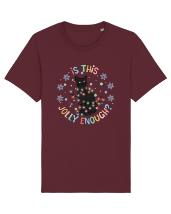 IS THIS JOLLY ENOUGH? Burgundy