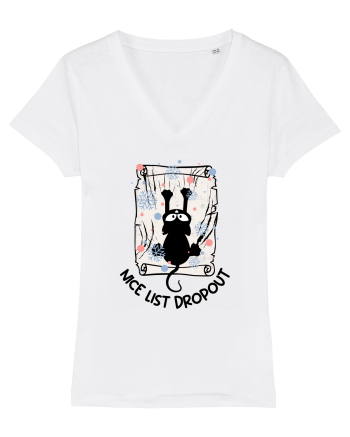 NICE LIST DROPOUT White