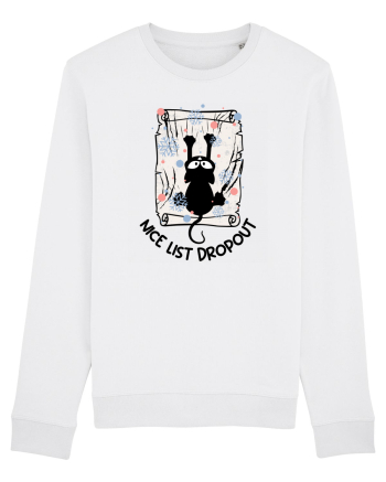 NICE LIST DROPOUT White
