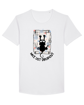 NICE LIST DROPOUT White