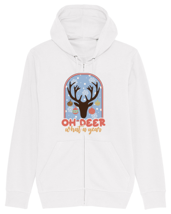 Oh Deer What A Year White