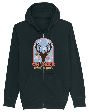 Oh Deer What A Year Black