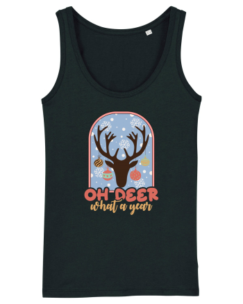 Oh Deer What A Year Black