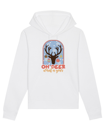 Oh Deer What A Year White