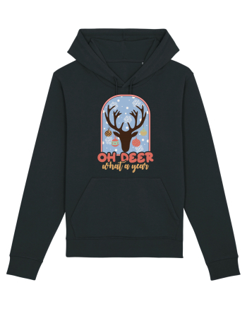 Oh Deer What A Year Black