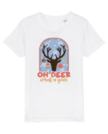 Oh Deer What A Year White