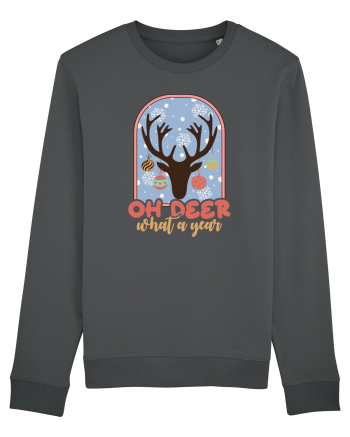 Oh Deer What A Year Anthracite