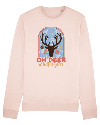 Oh Deer What A Year Candy Pink