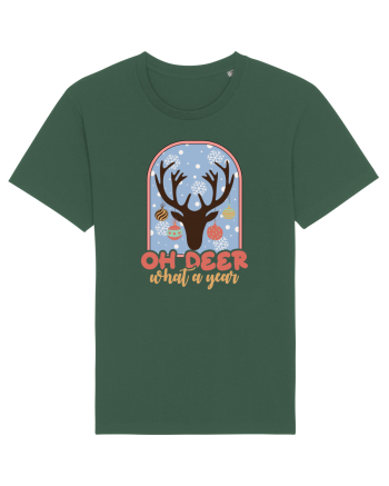Oh Deer What A Year Bottle Green