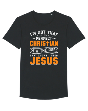 I'm not that perfect christian i'm the dna that knows i need Jesus Black