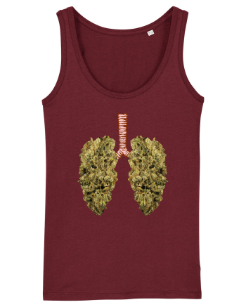 402 Lungs Burgundy
