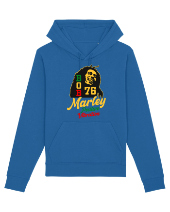 Bob Marley positive vibration Royal Blue