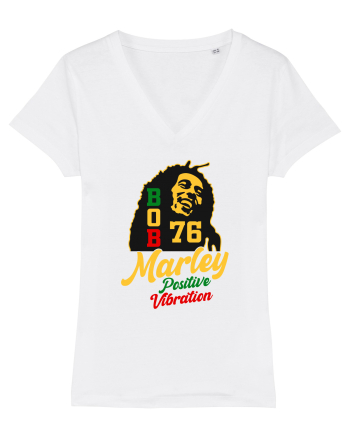 Bob Marley positive vibration White