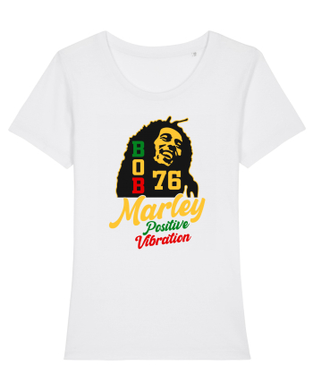 Bob Marley positive vibration White