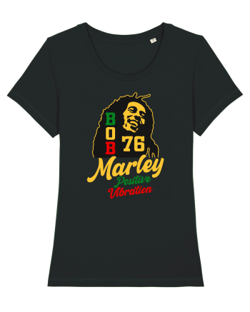Bob Marley positive vibration Black