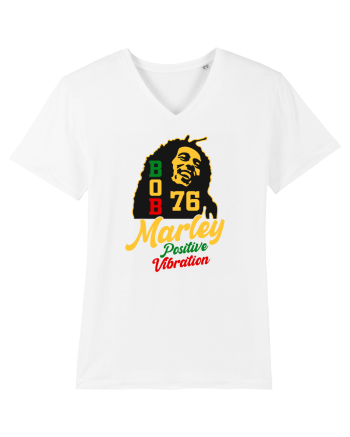 Bob Marley positive vibration White