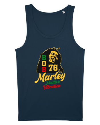 Bob Marley positive vibration Navy