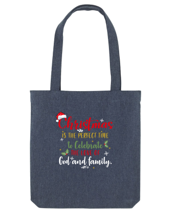 Celebrate love of God and Family Midnight Blue