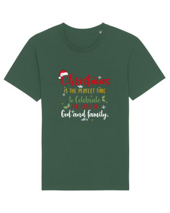 Celebrate love of God and Family Bottle Green