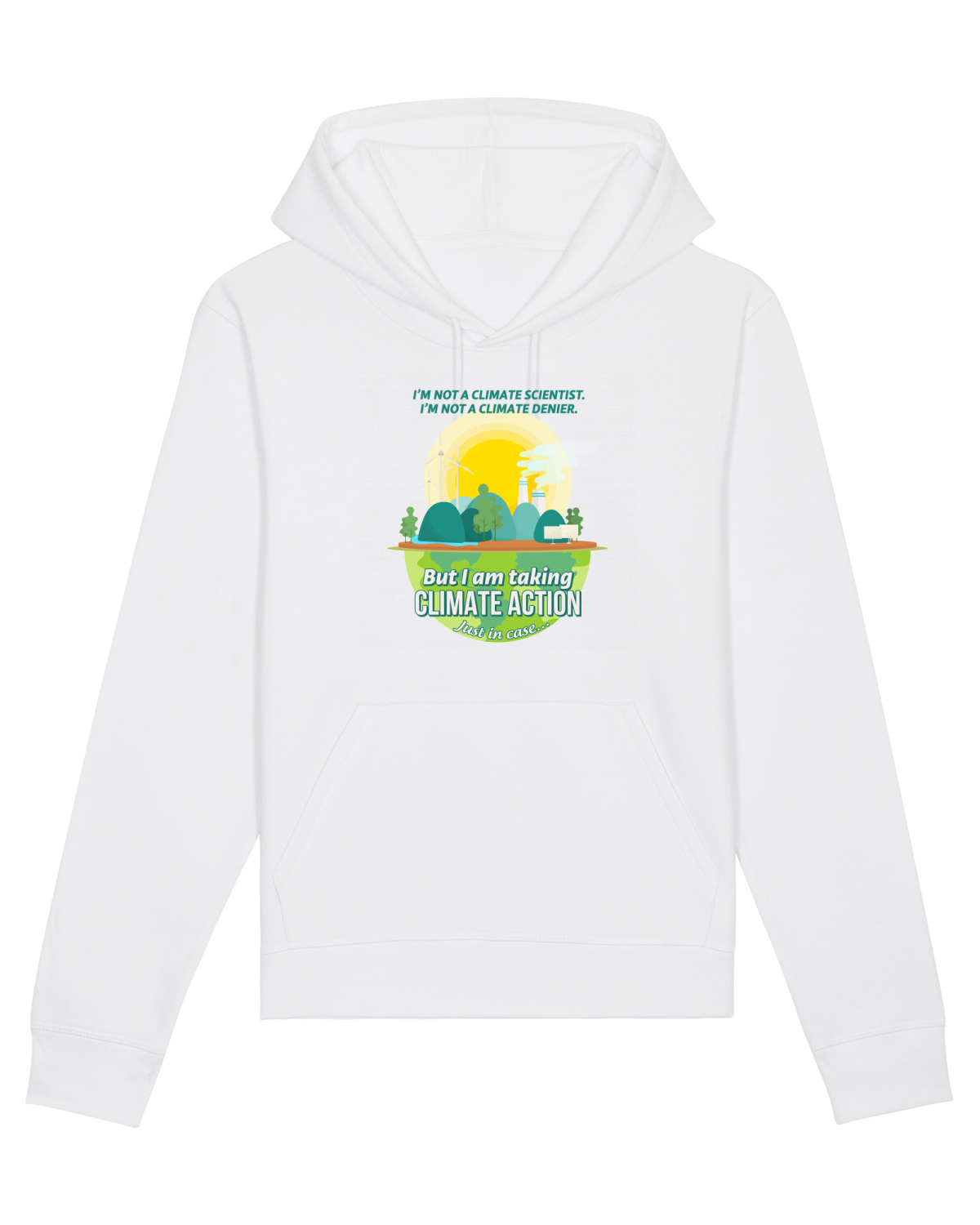 Hanorac Unisex Drummer White