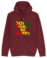 Don't worry be happy Hanorac cu fermoar Unisex Connector