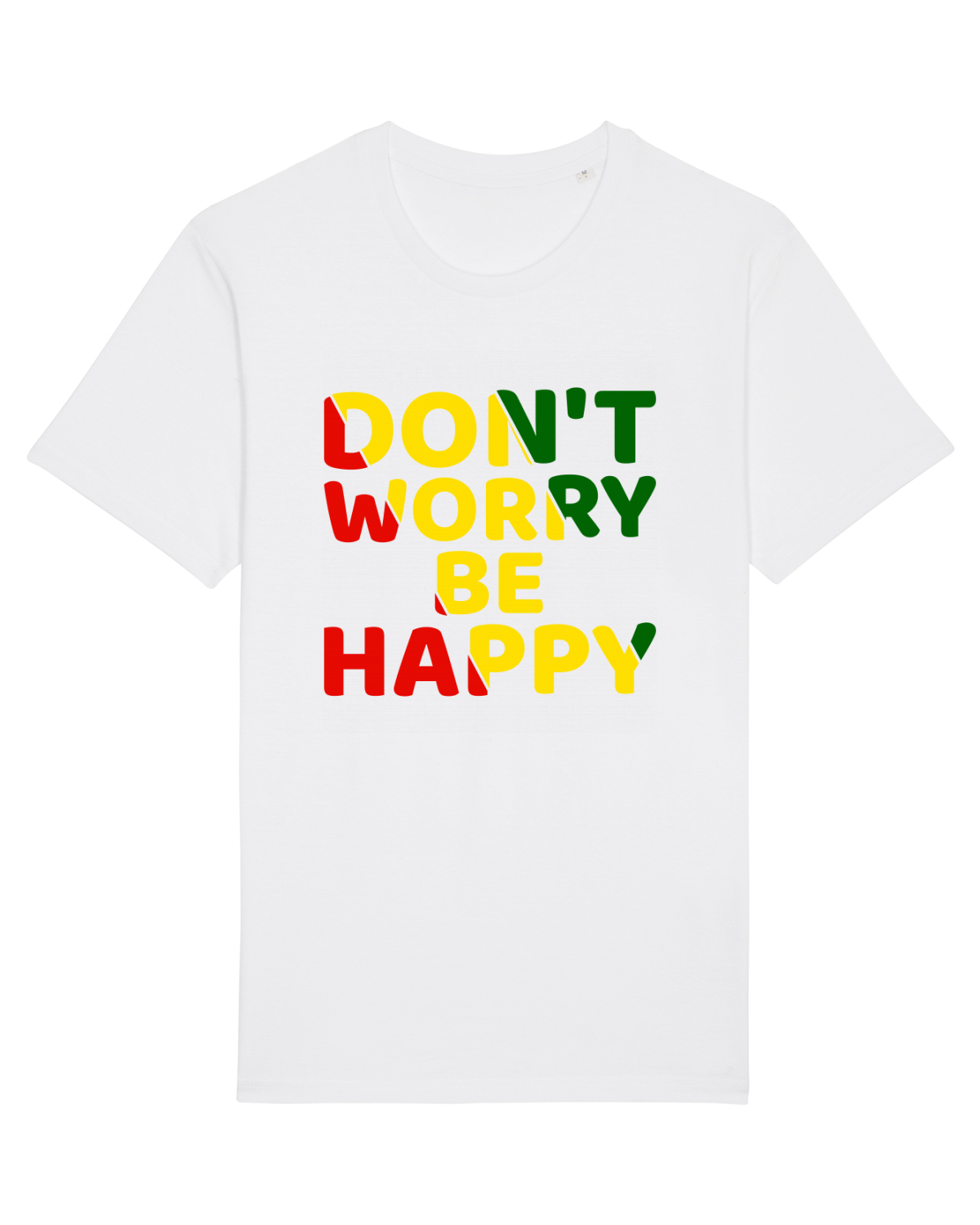 Tricou mânecă scurtă Unisex Rocker White
