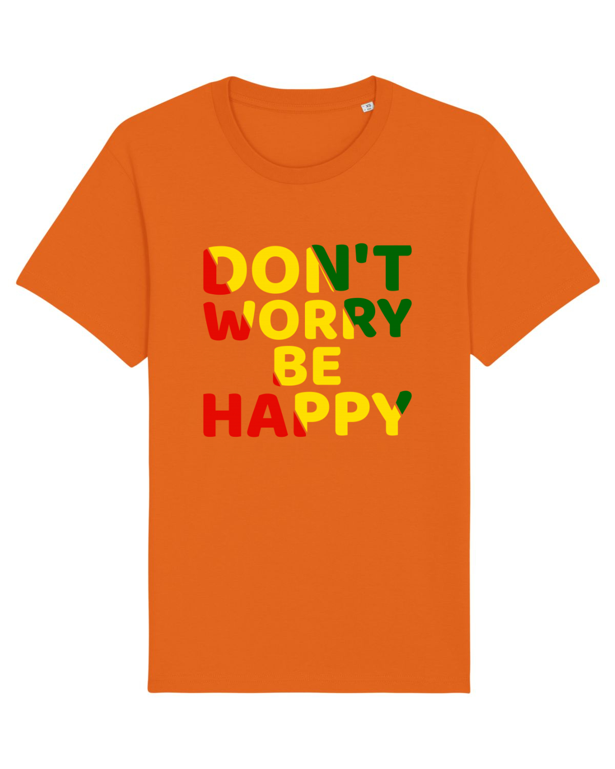 Tricou mânecă scurtă Unisex Rocker Bright Orange