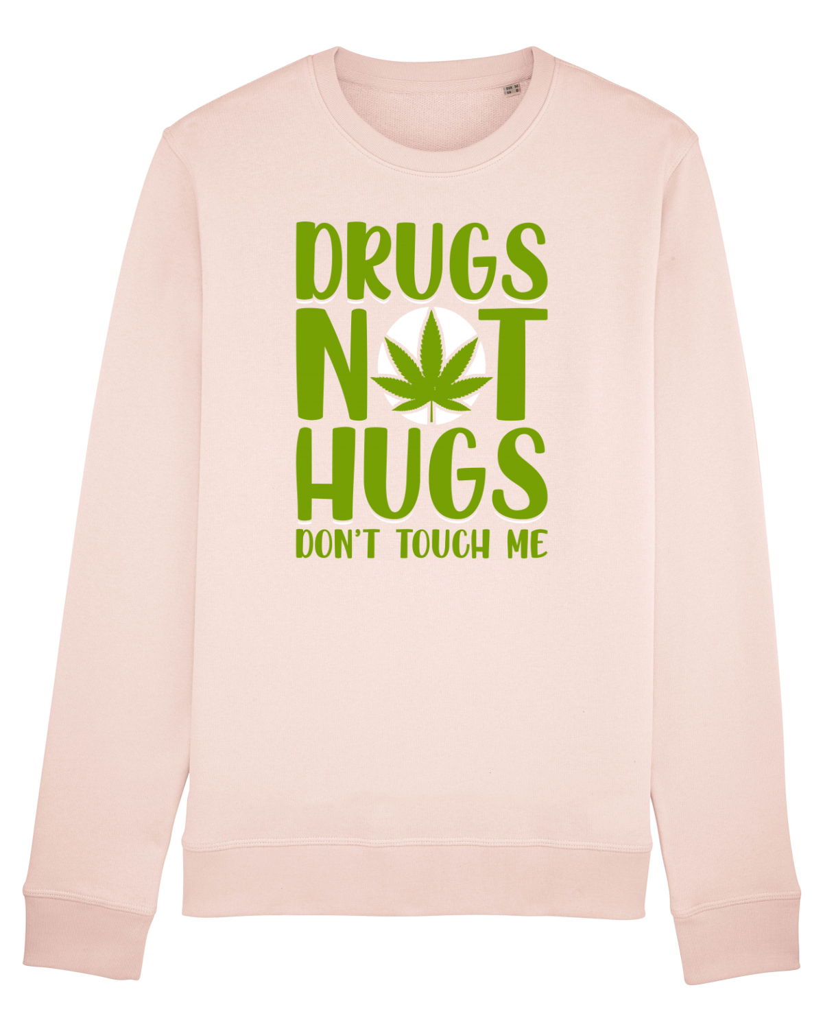 Bluză mânecă lungă Unisex Rise Candy Pink