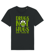 Drugs not hugs don't touch me Tricou mânecă scurtă Unisex Rocker