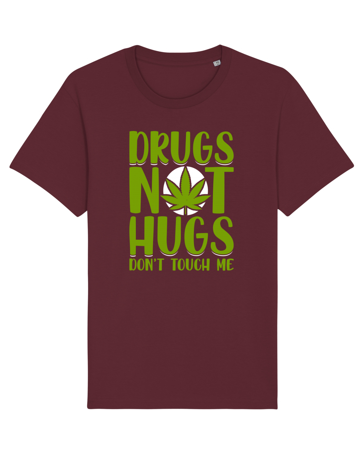 Tricou mânecă scurtă Unisex Rocker Burgundy