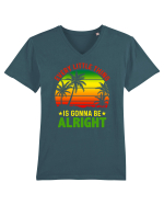 Every little thing is gonna be alright Tricou mânecă scurtă guler V Bărbat Presenter