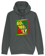 Good Vibes Only Hanorac cu fermoar Unisex Connector