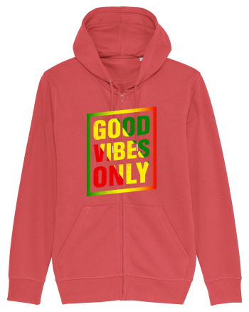 Good Vibes Only Carmine Red