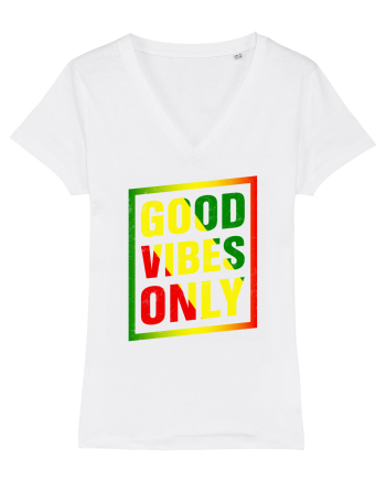 Good Vibes Only White