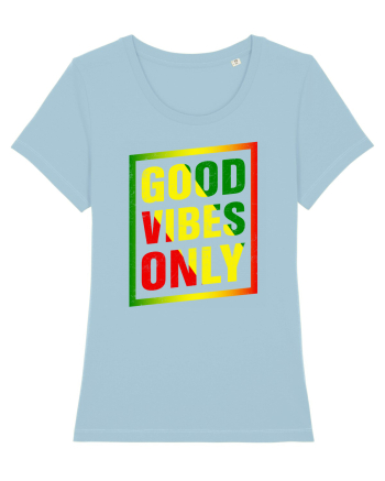 Good Vibes Only Sky Blue