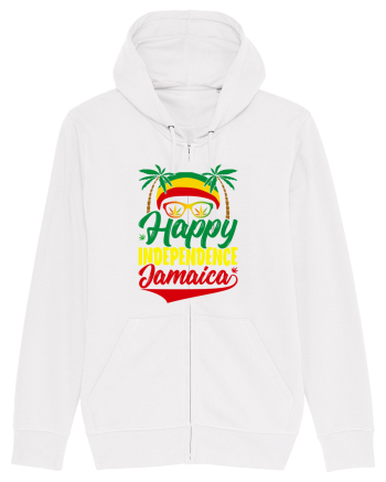 Happy Independence Jamaica White