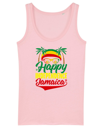 Happy Independence Jamaica Cotton Pink