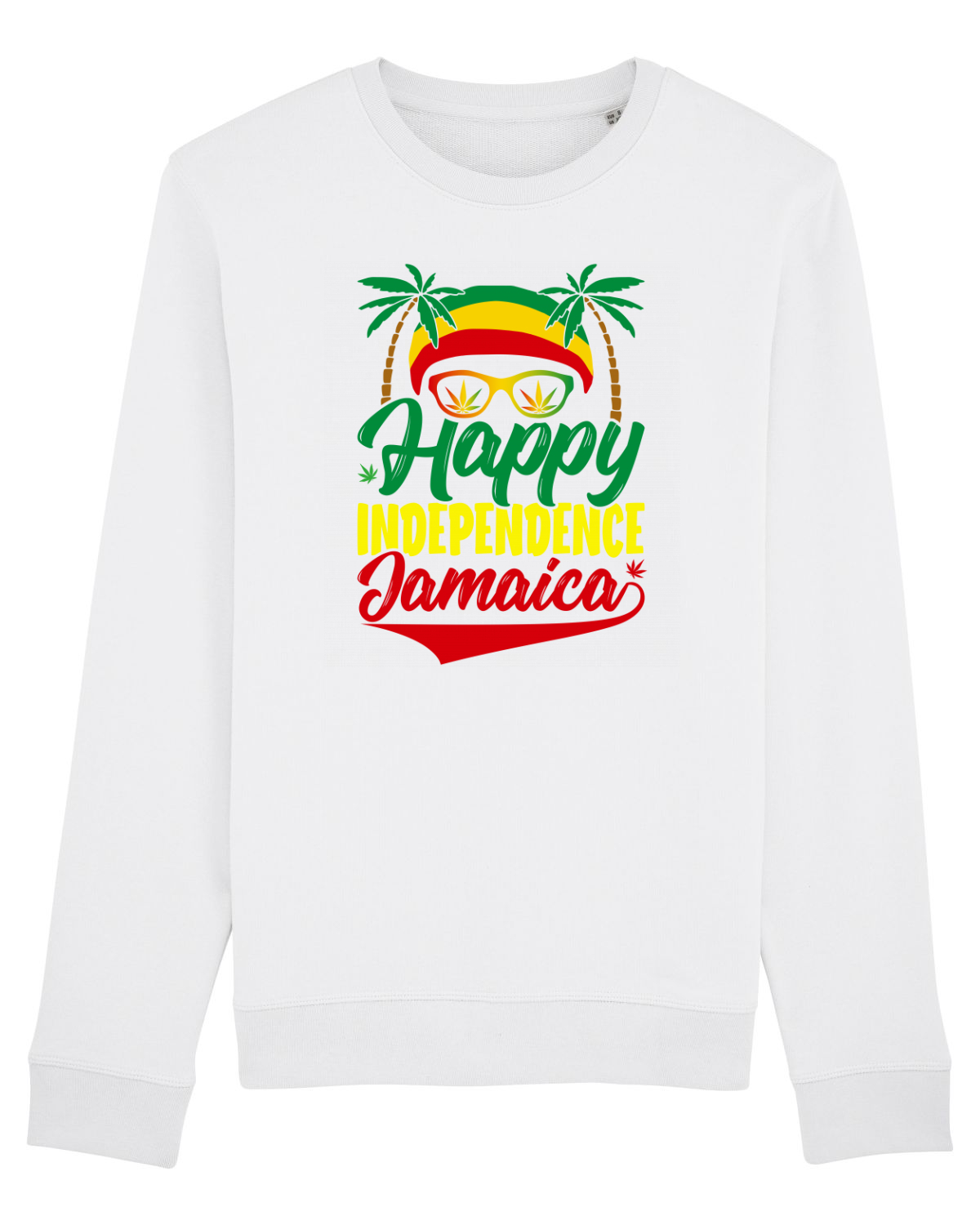 Bluză mânecă lungă Unisex Rise White