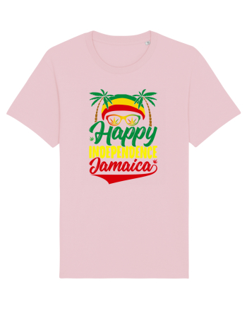 Happy Independence Jamaica Cotton Pink