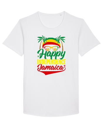 Happy Independence Jamaica White