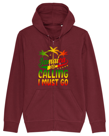 Jamaica is calling I must go Burgundy