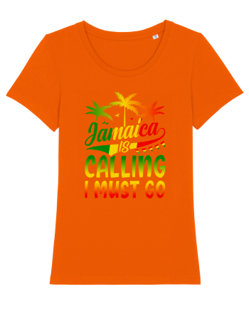 Jamaica is calling I must go Bright Orange