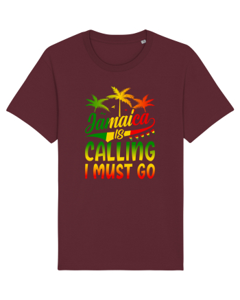 Jamaica is calling I must go Burgundy