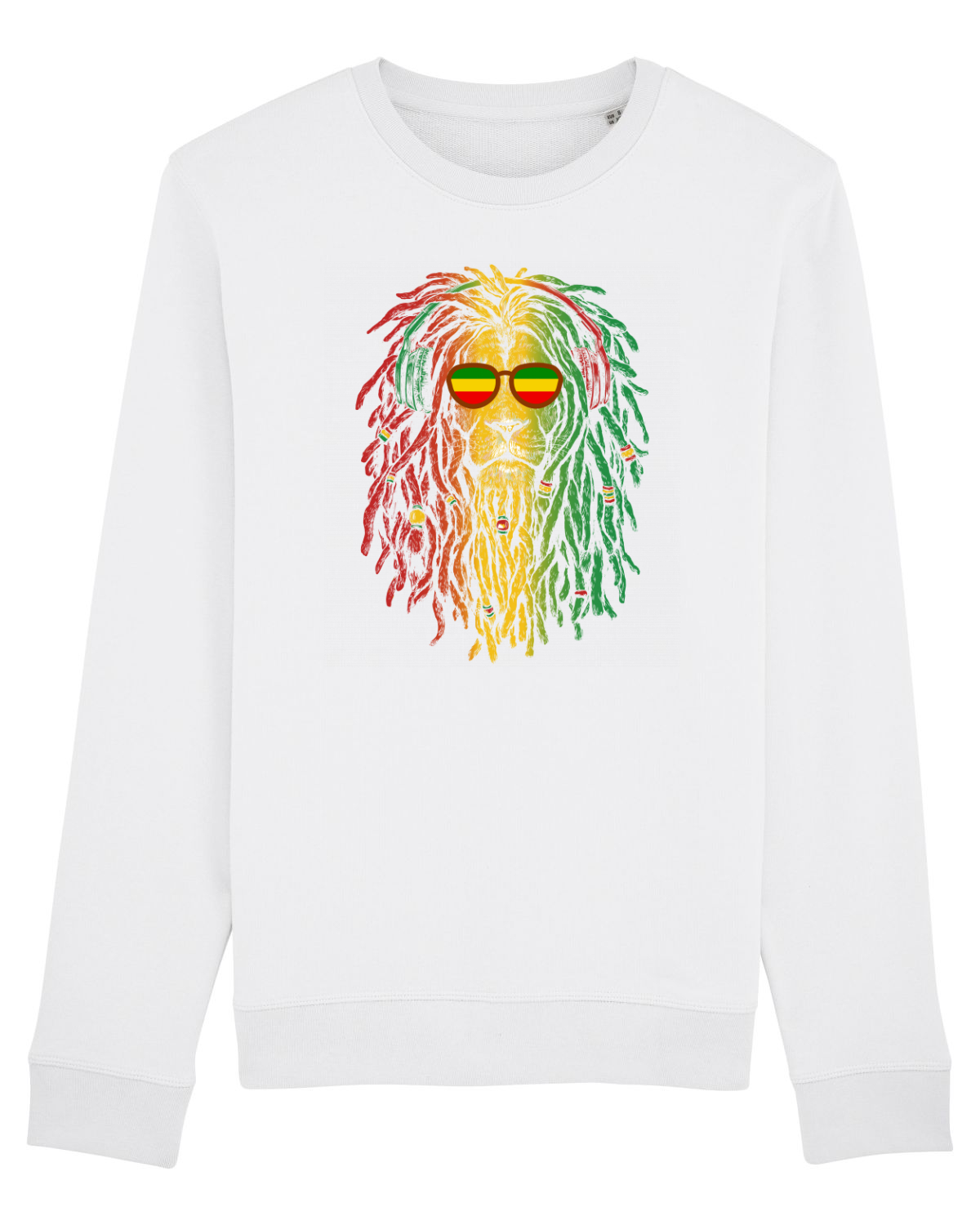 Bluză mânecă lungă Unisex Rise White