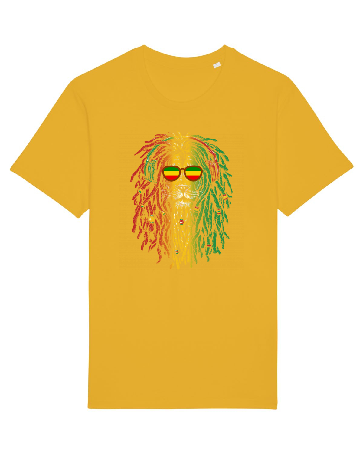 Tricou mânecă scurtă Unisex Rocker Spectra Yellow